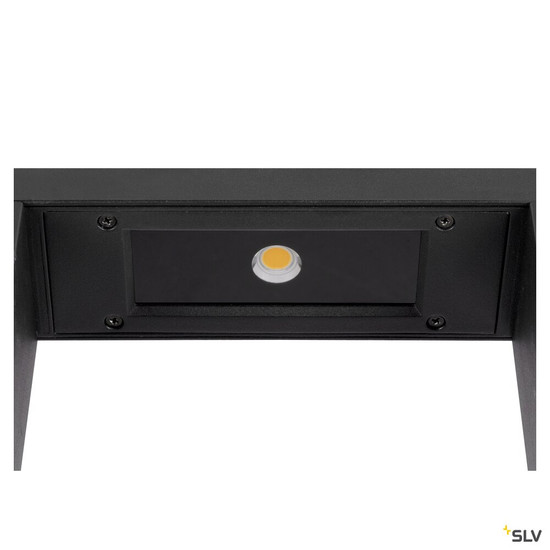 SLV 1010106 FLATT II 62, Stehleuchte, PHASE, 2700 K, IP65, quadratisch, schwarz