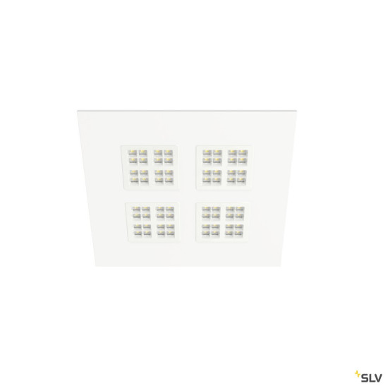 SLV 1010122 PAVANNO, 625 45 830/840/850 WB WH UGR19 DALI