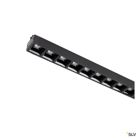 SLV 1010150 SIGHT EVO, 3~ Spot, single, rechteckig, 3000 K, 25 W, 60°, schwarz