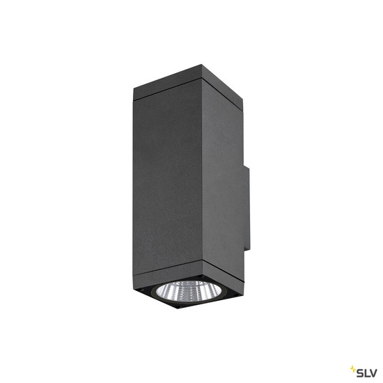 SLV 1010187 THEO PRO L, Wandaufbauleuchte, up/down, DALI, P1, 2700 K, 20 W, touch, 24°, anthrazit