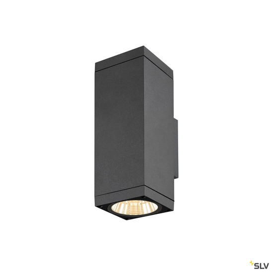SLV 1010191 THEO PRO L, Wandaufbauleuchte, up/down, DALI, P2, 2700 K, 30 W, touch, 24°, anthrazit