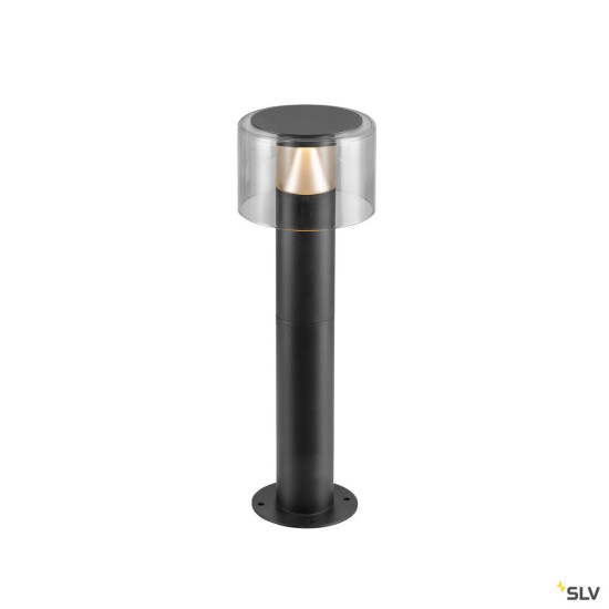 SLV 1010197 TAHA II 45, Stehleuchte, PHASE, 2200/2700 K, IP65, zylindrisch, schwarz