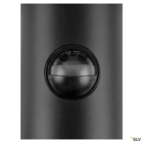 SLV 1010200 TAHA II 70, Stehleuchte, SENSOR, 2200/2700 K, IP54, zylindrisch, schwarz