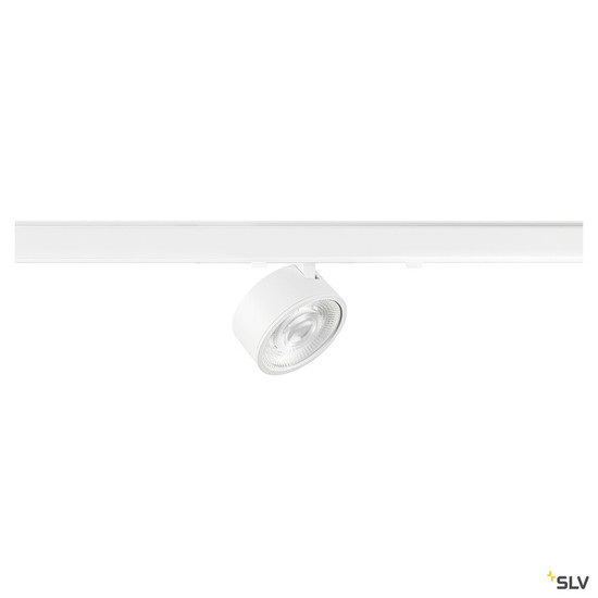 SLV 1010245 KALU 2.0, 3~ Spot, DALI, zylindrisch, 3000 K, 10 W, 36°, weiß