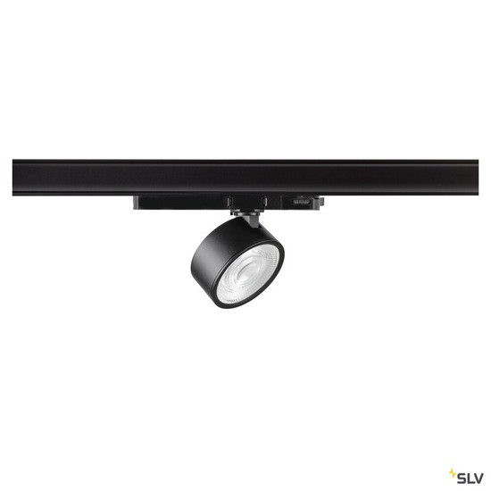SLV 1010246 KALU 2.0, 3~ Spot, PHASE, zylindrisch, 4000 K, 10 W, 36°, schwarz