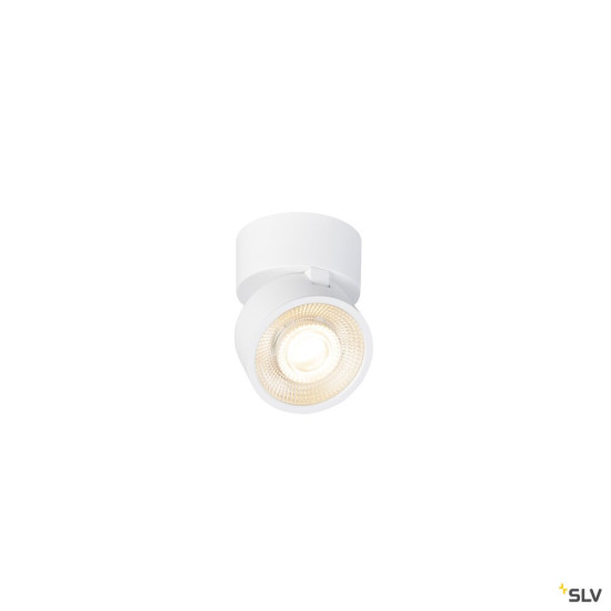 SLV 1010260 KALU 2.0, Wand- und Deckenaufbauleuchte, PHASE, 2700 K, 10 W, 36°, weiß