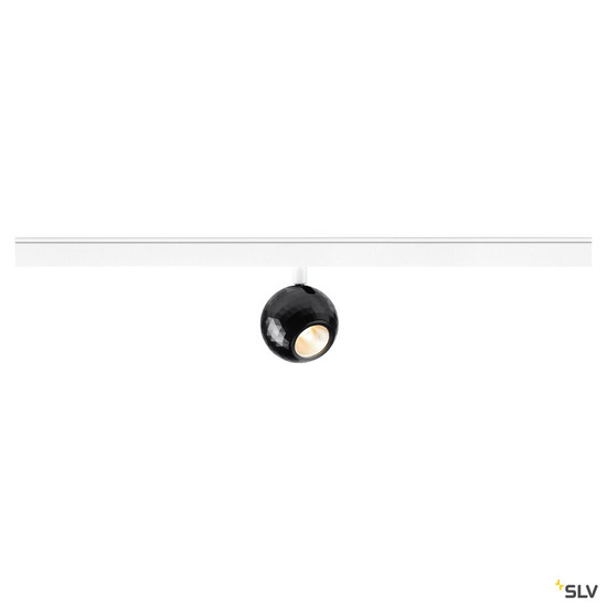 SLV 1010331 DYSKO, 48V Spot, DALI, standard surface mounted track, 2700K, 5.6 W, 36°, weiß / schwarz
