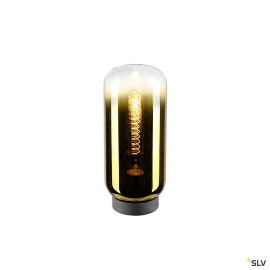 SLV 1010347 PANTILO SLIM, Tischleuchte, zylindrisch, 1 x max. 15 W E27, gold