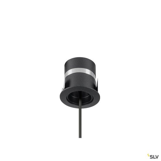 SLV 1010359 DYSKO, Pendelleuchte, PHASE, Pendellänge 200 cm, 2700K, 36°, schwarz / gold