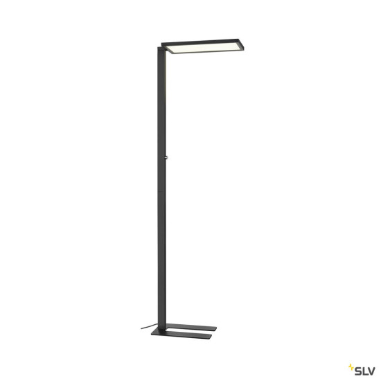 SLV 1010393 WORKLIGHT EASY, FL 940, Stehleuchte, 4000K, IP20, schwarz