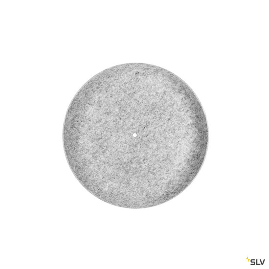 SLV 1010404 GRIP! FLAT, Felt shade Ø50cm x 6,2cm, grau