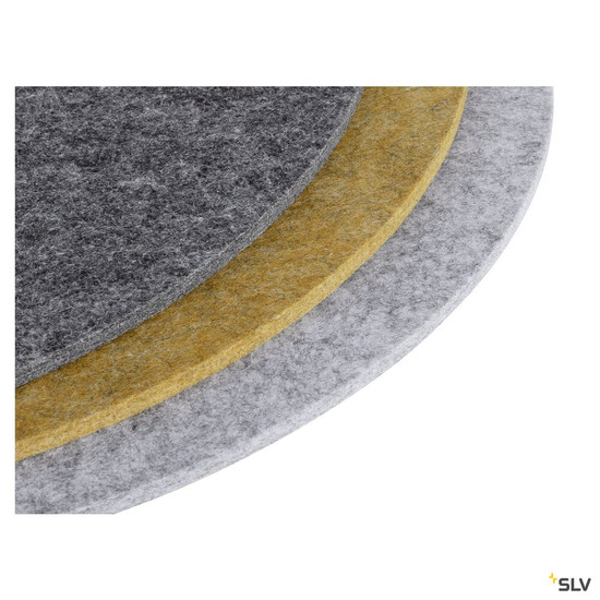 SLV 1010406 GRIP! FLAT, Felt shade Ø50cm x 0,6cm, anthrazit