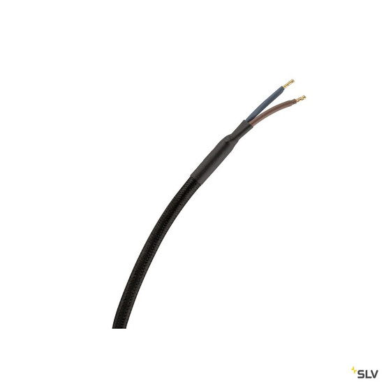 SLV 1010419 FITU PD, E27, stone, Pendelleuchte, Pendellänge 500 cm, offenes Kabelende, 1 x max. 15 W, grau