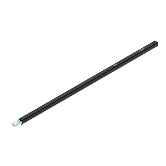 SLV 1010538 EASYLIGHT 2500 140 835/840/850 Oval BK ML, Trunking System 2500mm SLVtec