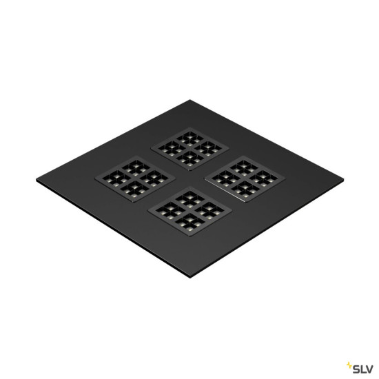 SLV 1010715 PAVANNO, 600 45 830/840/850 WB BK UGR19 DALI