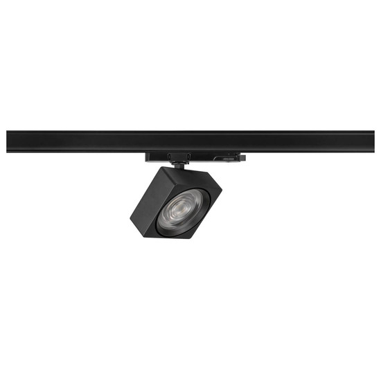 SLV 1010850 EURO CUBE 2 L, 3-Phasen Spot, rechteckig, 3000K, 21W, Phase, 40°, schwarz
