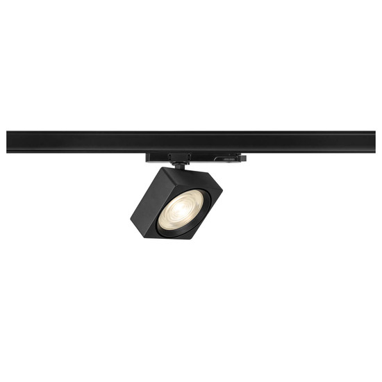 SLV 1010851 EURO CUBE 2 L, 3-Phasen Spot, rechteckig, 4000K, 21W, Phase, 40°, schwarz