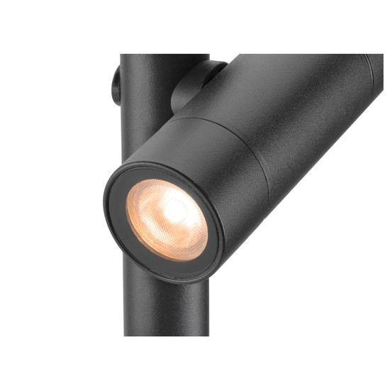 SLV 1011034 HELIA SLIM Pole, single, LED Outdoor Stehleuchte, IP65, 2200K, schwarz