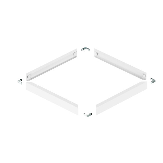SLV 1011266 Surface Mounting Frame, 600 WH SLVtec