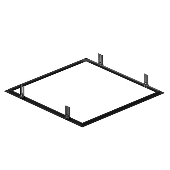 SLV 1011338 Recessed Mounting Frame, 600 BK SLVtec
