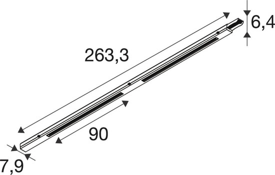 SLV 1011549 EASYLIGHT, 2500 3PH TRACK WH SLVtec