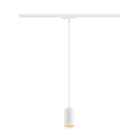 SLV 1011718 ENOLA 2.0 M, 1-Phasen Pendelleuchte, Single, QPAR51, weiß