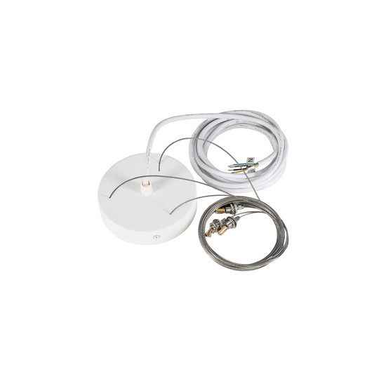 SLV 1011782 MEDO 2 Abhängeset, 5 m Pendellänge, Zentral, weiß