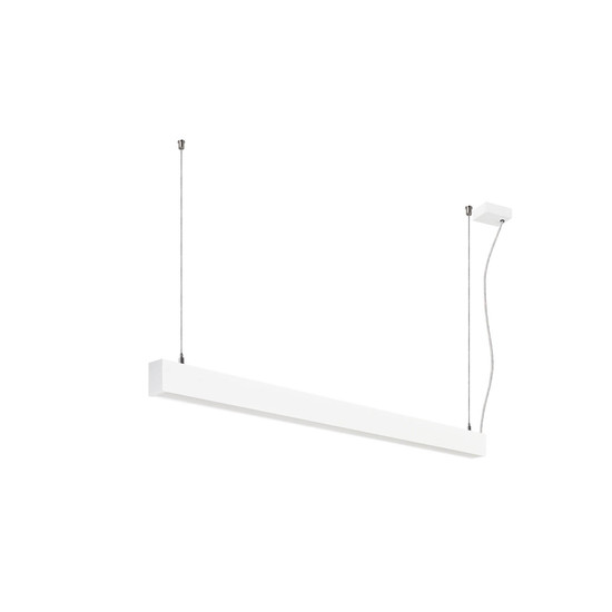 SLV 1012154 GLENOS 2.0, PD, 1,2M, DALI, UGR19, Pendelleuchte, Pendellänge 2m, 3000K, 38W, 80°, weiß