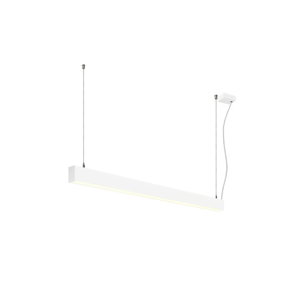 SLV 1012156 GLENOS 2.0, PD, 1,2M, DALI, UGR19, Pendelleuchte, Pendellänge 2m, 4000K, 38W, 80°, weiß