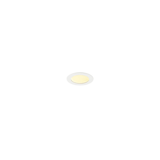 SLV 1012206 SENSER 2.0 12, RL, rund, DALI, Deckeneinbauleuchte, 3000K / 4000K, 7W, 90°, weiß
