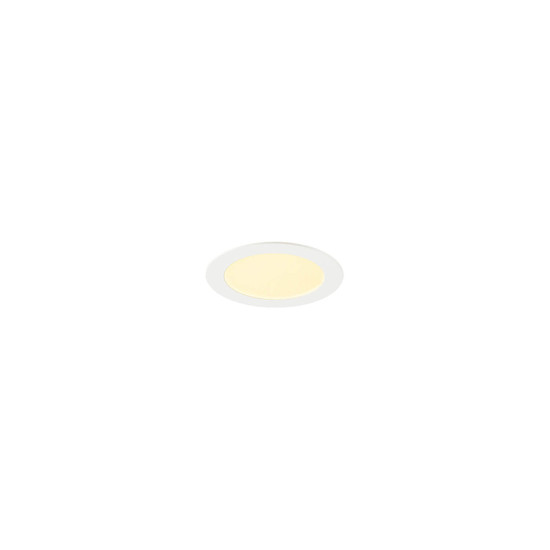 SLV 1012208 SENSER 2.0 18, RL, rund, DALI, Deckeneinbauleuchte, 3000K / 4000K, 12W, 90°, weiß