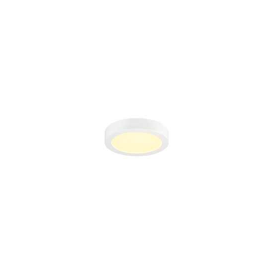 SLV 1012225 SENSER 2.0 24, CW, rund, DALI, Wand- und Deckenaufbauleuchte, 3000K / 4000K, 23W, 90°, weiß