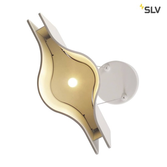 SLV 147831 WAVE PENDANT Pendelleuchte weiss 9W LED 3000K inkl. Rosette