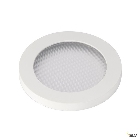 SLV 152441 ZIERRING/DIFFUSOR, für ENOLA_C Serie, rund, weiß, mit Strukturglas-Diffusor