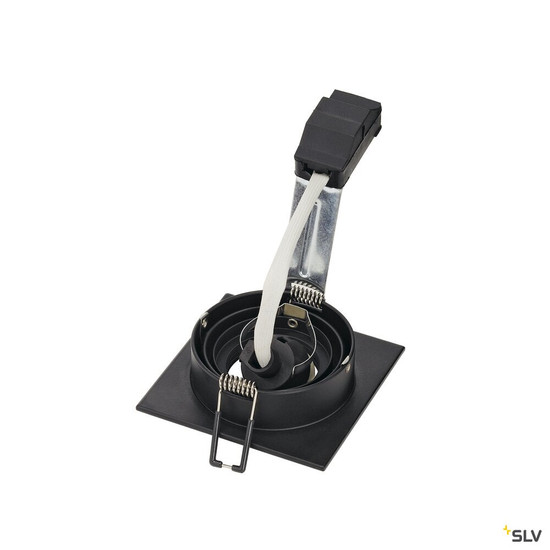 SLV 199990 PIREQ, mattschwarz, max. 50 W, inkl.Clipfedern