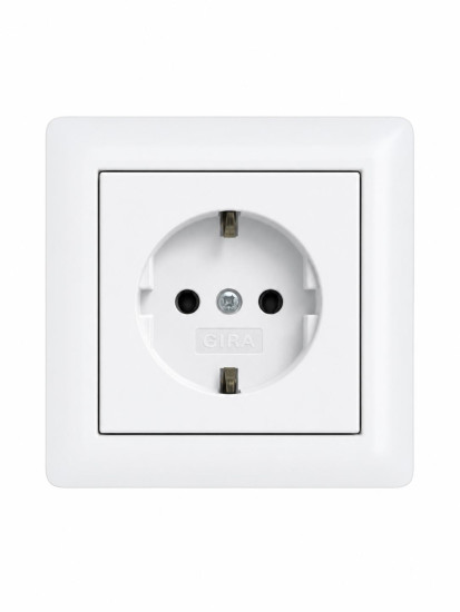 SOIXX Aufsteckrahmen Weiß für Gira System 55 für Steckdosen und Lichtschalter Modernes Upgrade