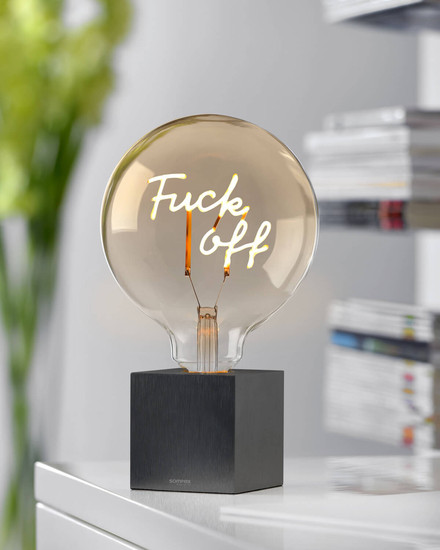 Sompex FUCK OFF Leuchtmittel Bernstein E27 1,5W 625136