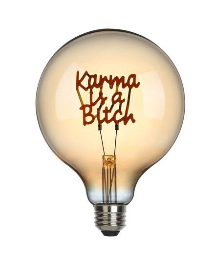Sompex KARMA IS A BITCH Leuchtmittel Bernstein E27 1,5W 625154