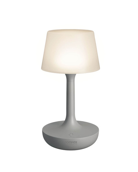 Sompex GINN Tischleuchte Grau 18cm RGBW 72584