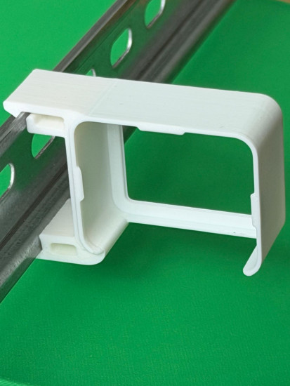 4 x SOIXX Hutschienenhalter für Sonoff Mini R4 DIN Rail 35 mm Hutschiene Halter 90 Grad