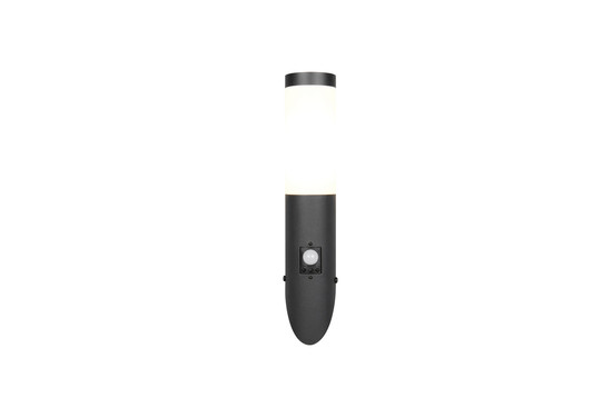 Trio 209769132 Trioto E27 Wandleuchte Schwarz Matt IP44