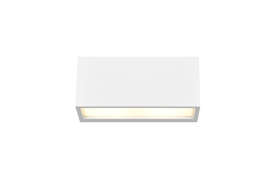 Trio 218560231 Mayenne E14 Wandleuchte 2-fach Weiß Matt IP44