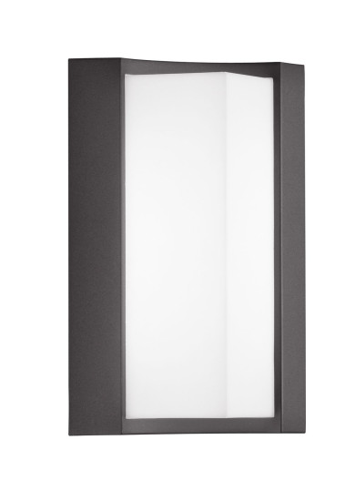 Trio 220360142 LED Wandleuchte Außen SUEZ 7W warmweiss Anthrazit
