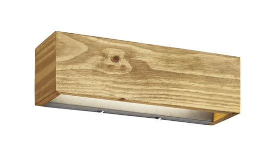 Trio Brad LED Wandleuchte  13W dimmbar Holzfarbig warmweiss