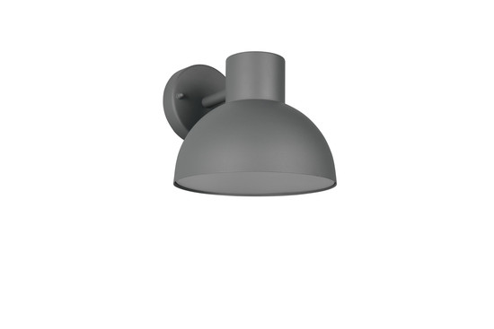 Trio 262360142 Elbe E27 Wandleuchte Anthrazit IP44