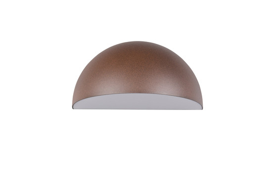 Trio 262460124 Maas E27 Wandleuchte Rostfarbig IP44