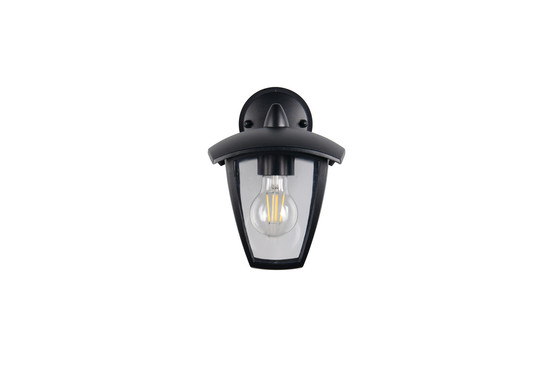 Trio 263260132 Venta E27 Wandleuchte Schwarz Matt IP44