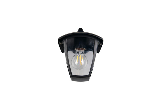 Trio 263260132 Venta E27 Wandleuchte Schwarz Matt IP44