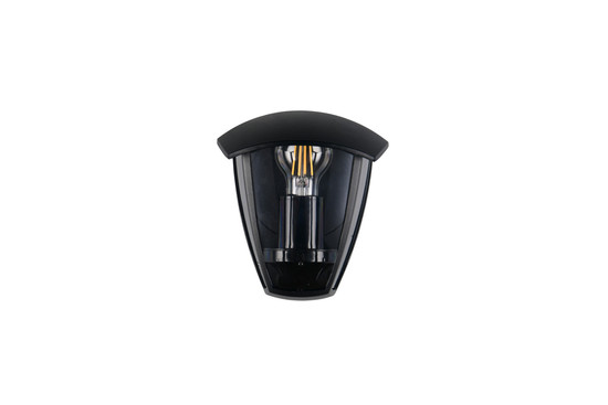 Trio 263260332 Venta E27 Wandleuchte Schwarz Matt IP44