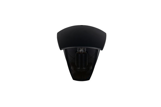 Trio 263260332 Venta E27 Wandleuchte Schwarz Matt IP44